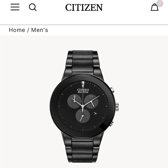 Citizen Mens Watch Eco Drive - Picture 1 of 3